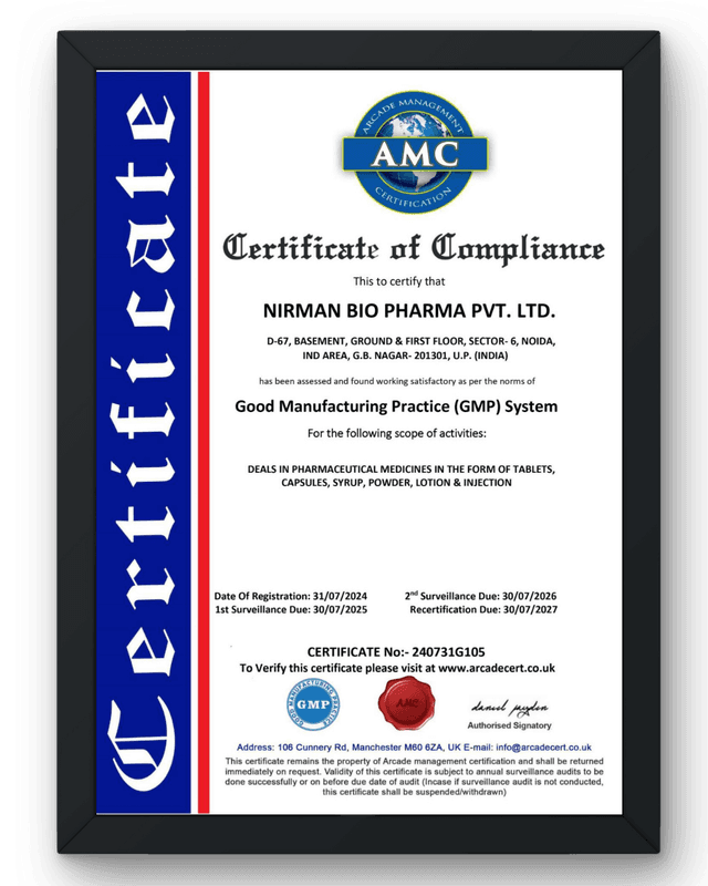 Certificate 1