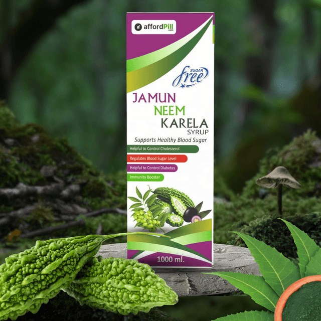 Jamun Neem Karela Syrup