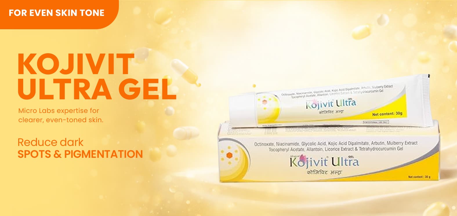Kojivit Ultra Gel Banner