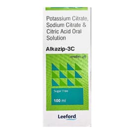 ALKAZIP 3C SUGAR FREE Oral Solution 100ml image