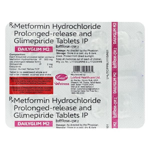 DAILYGLIM M2 Tablet 10's
