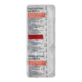 Actiblok Ipr 50mg Tablet 10'S image