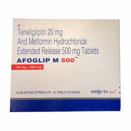 AFOGLIP M 500 Tablet 15's image