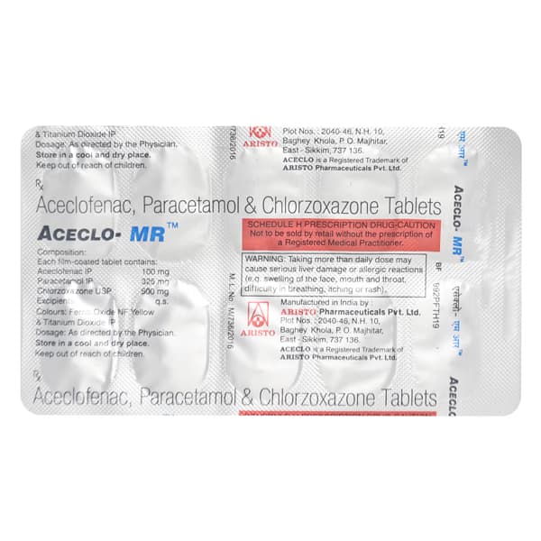 Aceclo MR Tablet 10'S image