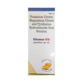 ALKAMAX MB6 MANGO FLAVOUR SUGAR FREE Oral Solution 200ml image