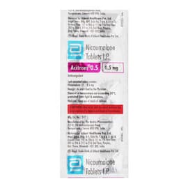 Acitrom 0.5mg Tablet 10'S image