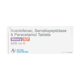 Vetory SP Tablet 10'S