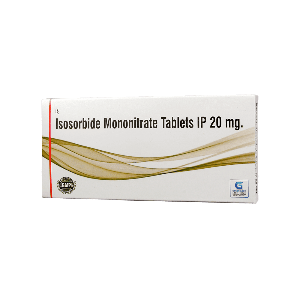 Genericart Isosorbide Mononitrate 20mg Tablet