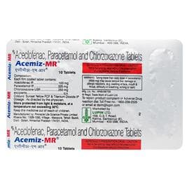 Acemiz MR Tablet 10'S image