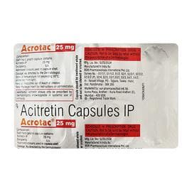 Acrotac 25mg Capsule 10'S image