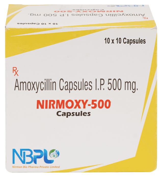 NIRMOXY 500 MG CAP