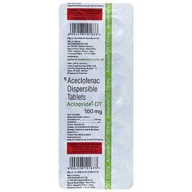 ACLOPRIDE DT 100 Dispersible Tablet 10's image