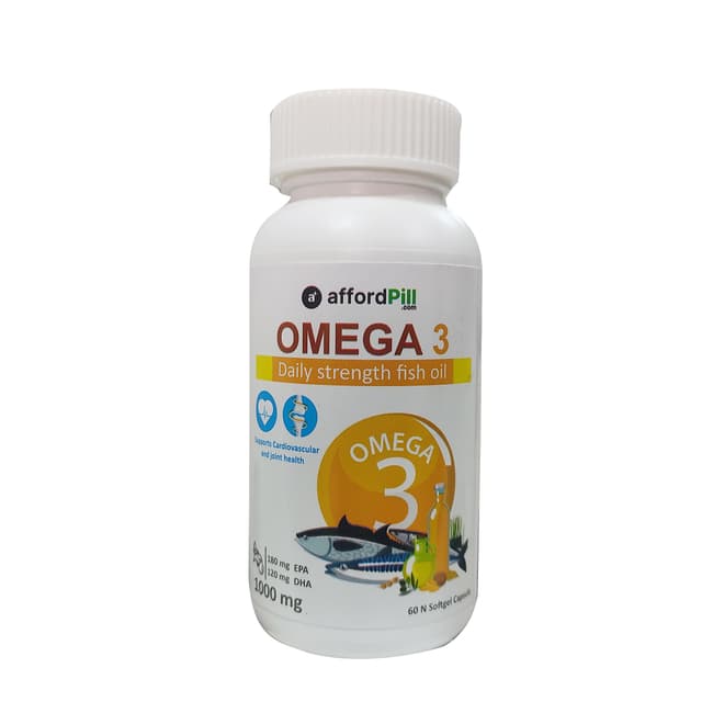 OMEGA-3 DAILY STRENGTH FISH OIL  - Image 1