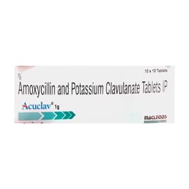 ACUCLAV 1g Tablet 10's image