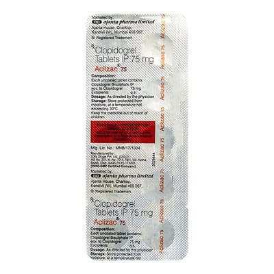 ACLIZAC 75mg Tablet 10's image