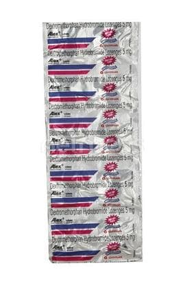 Alex Cough Ginger Lemon Flavour Lozenge 10'S image