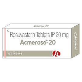 ACMEROSE 20 Tablet 10's image